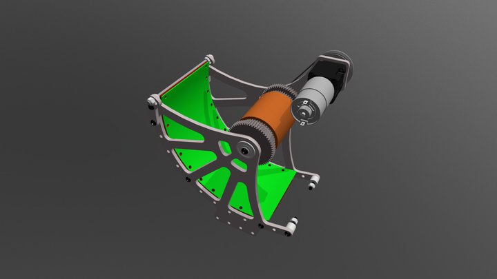 Single Stream Shooter 3D Model
