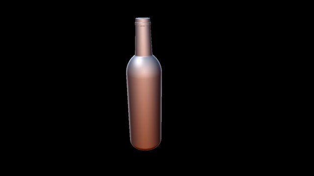 酒 3D Model