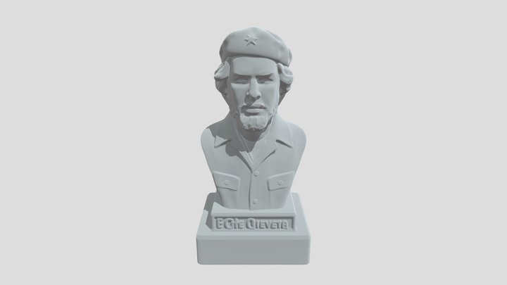 Bust of a Revolutionary 3D Model