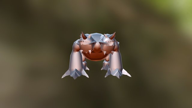 Sam G. Monster Model 3D Model