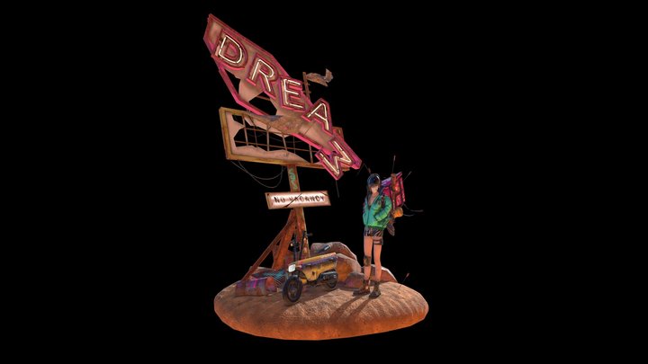 DREAMLAND 3D Model
