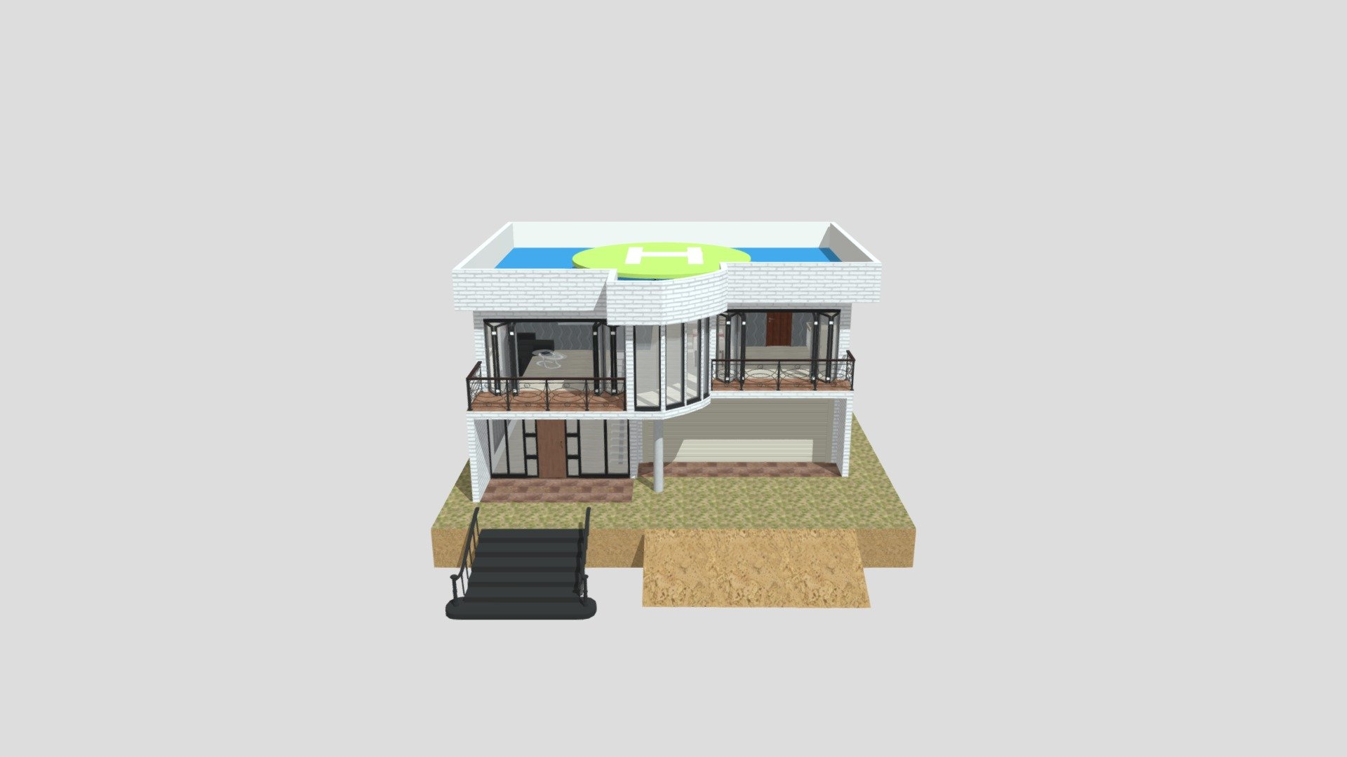 Modern 2 story villa