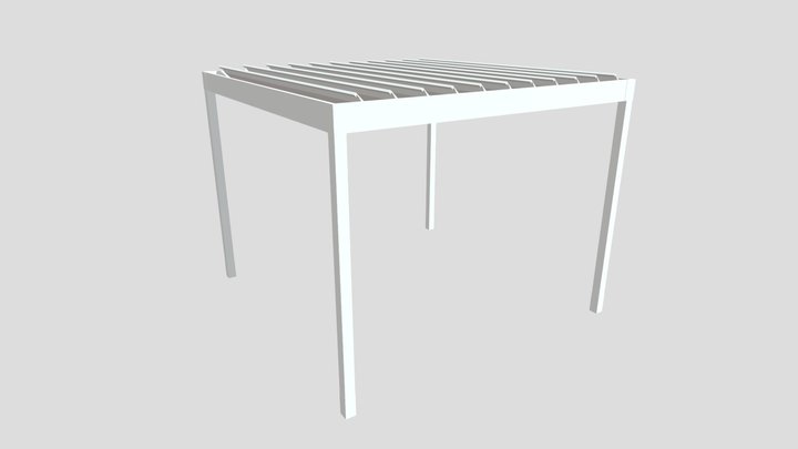 Pergola Bio Awing 3D Model