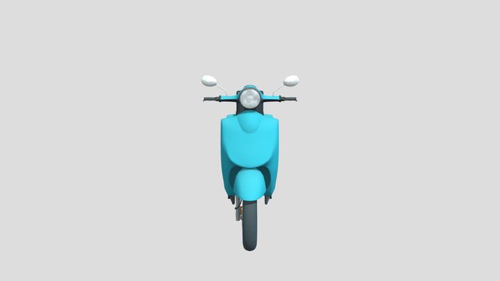 Scooter – Gratis 3D-model STL