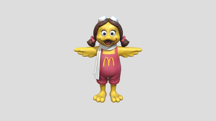 McDonald’s bird mascot character