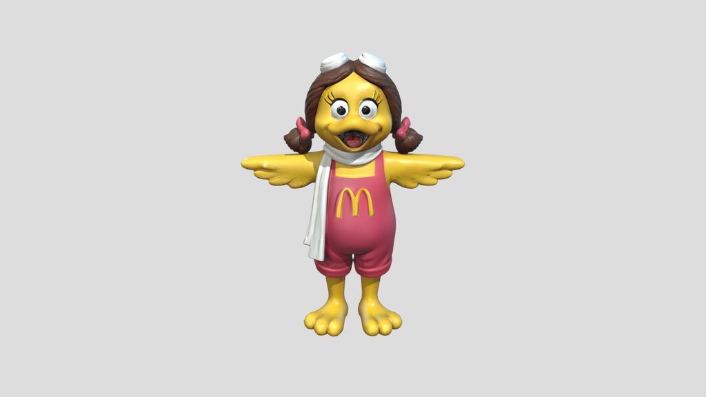 McDonald’s bird mascot character