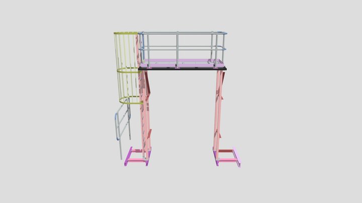 RADIATION PLATFORM 3D Model
