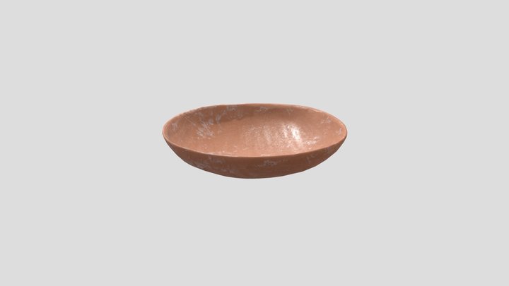 Improvised Terracotta Bowl 3D Model
