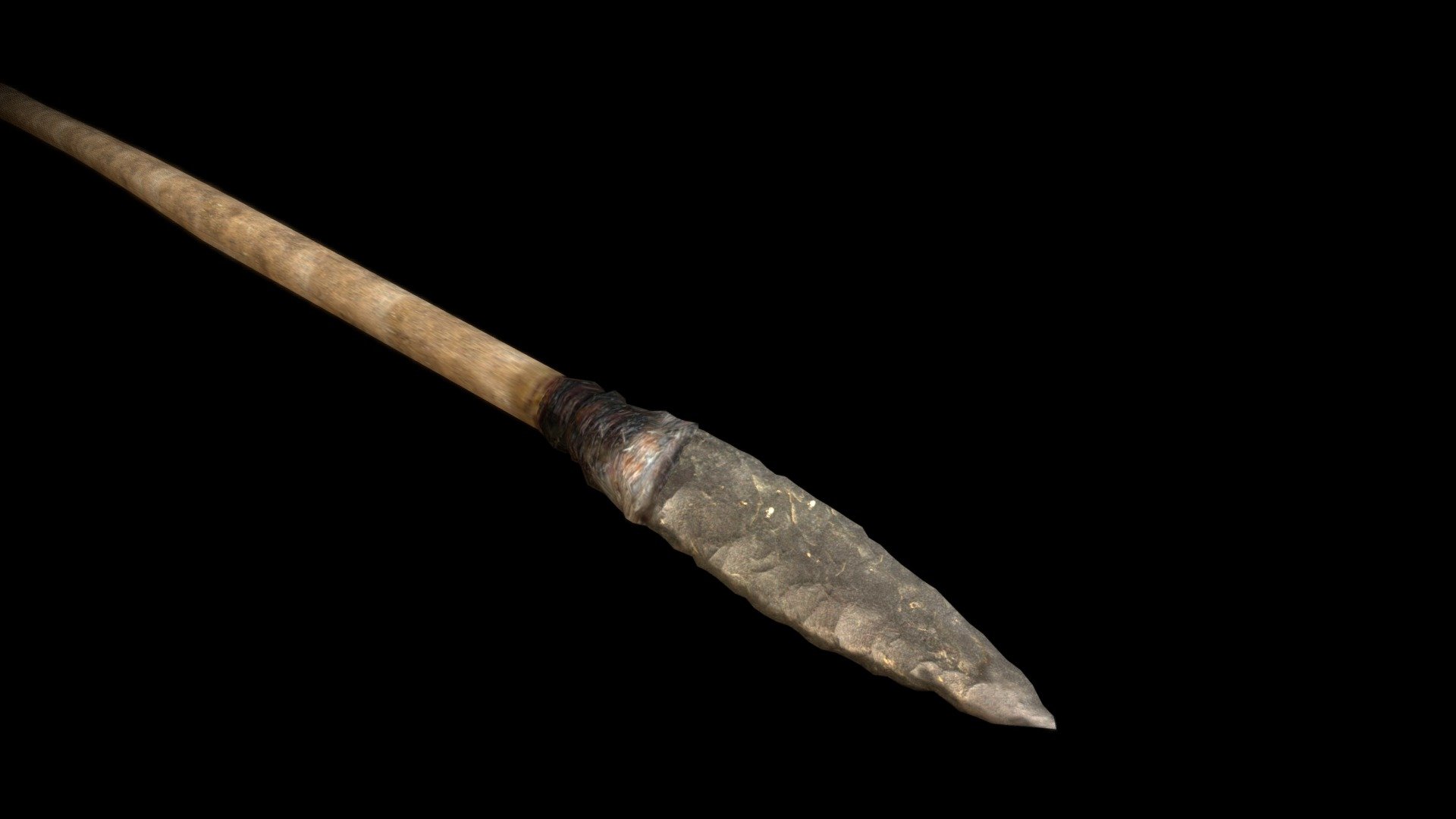 prehistoric spear