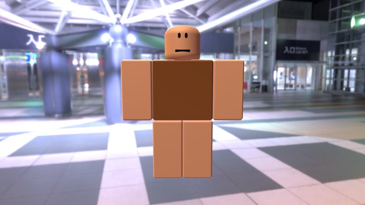 Carl the NPC 3D Model