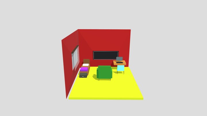 Aj Diagrama Room 3D Model