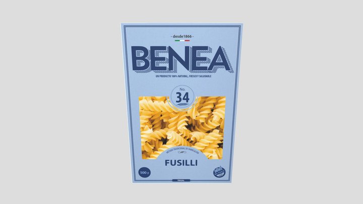 Pasta 3D Model