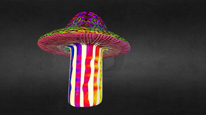Hongo Hi Poly Photoshop 3D Model