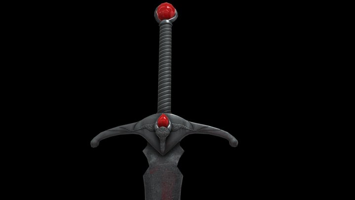 Black Flame. Game of Thrones 3D Model