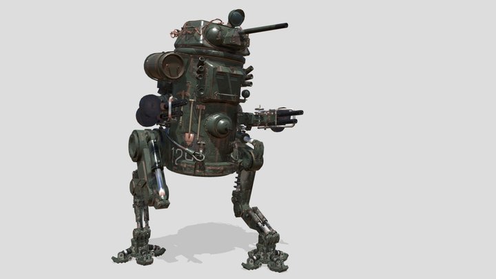 T34M 3D Model