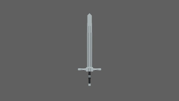 Witcher sword 3D Model