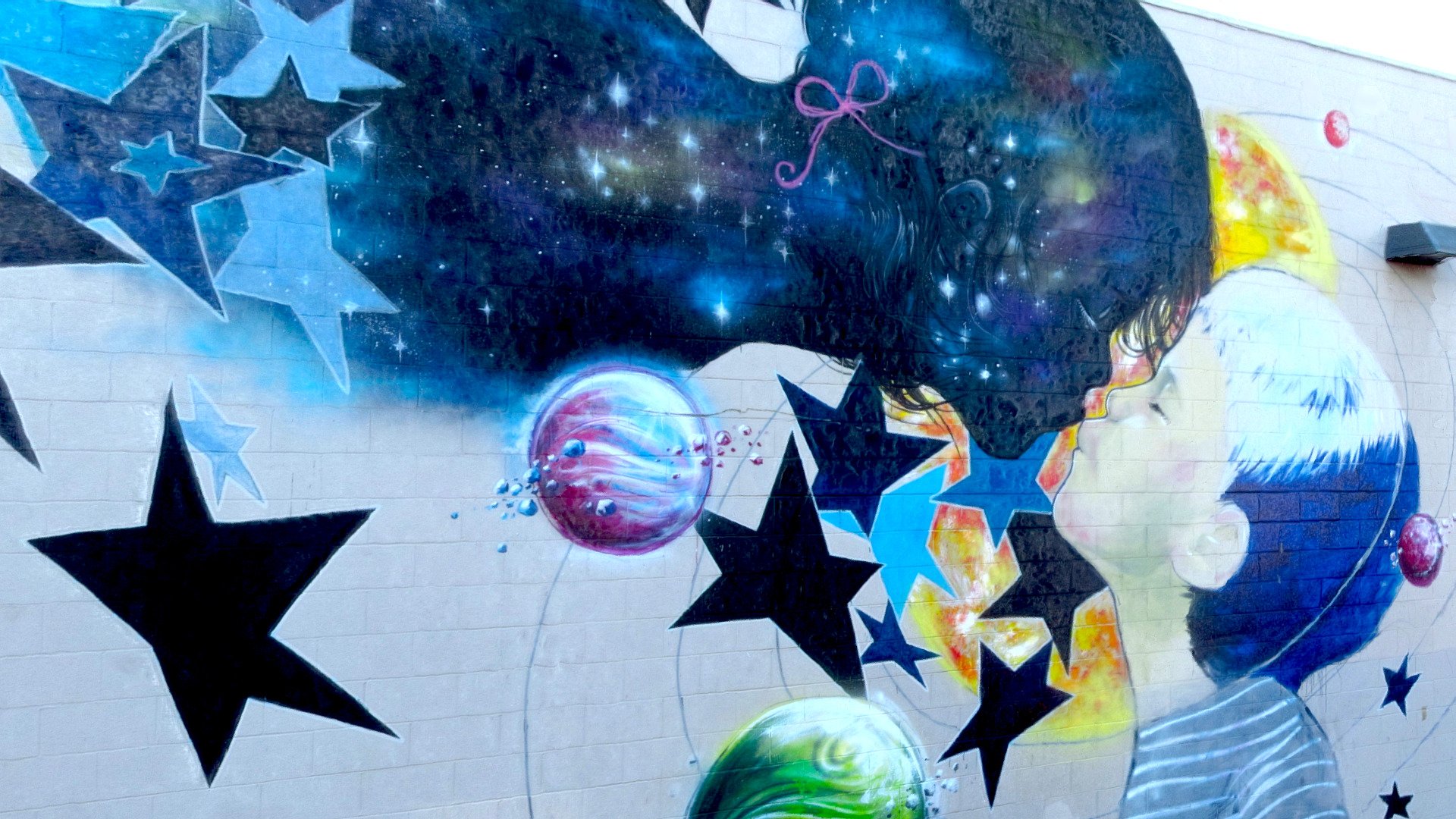 Cosmic Dreams Mural Sacramento California