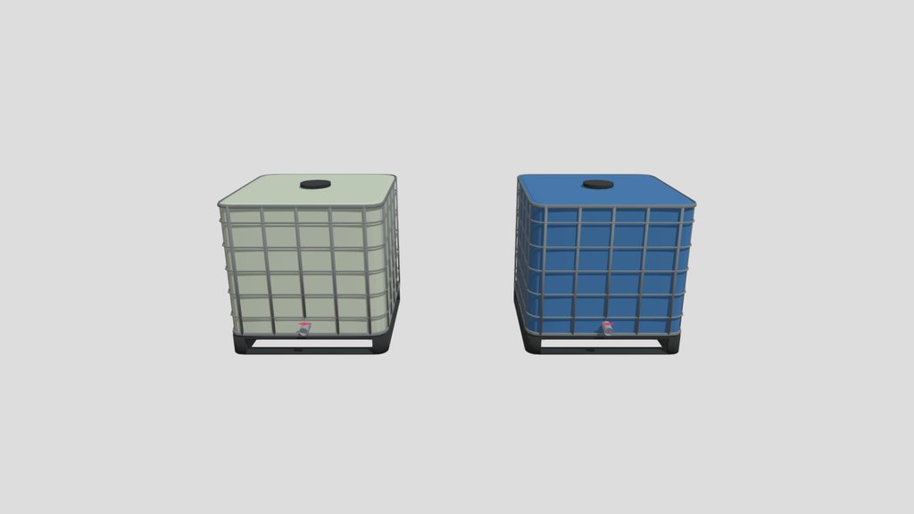 Industrial IBC Tank