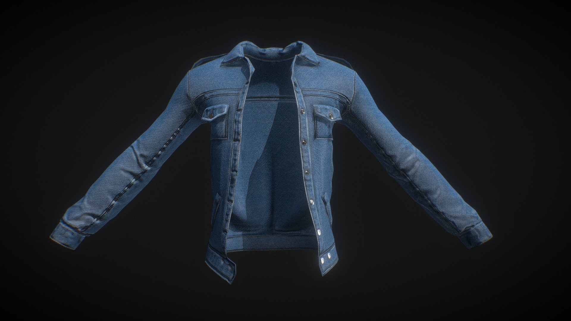 Denim shirt - Hellbrush | Viacheslav Nikulaichev