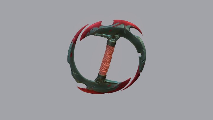 Celestial sythe (3D Dojo Art competition) 3D Model