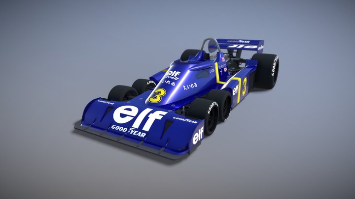 Tyrrell P34 3D Model