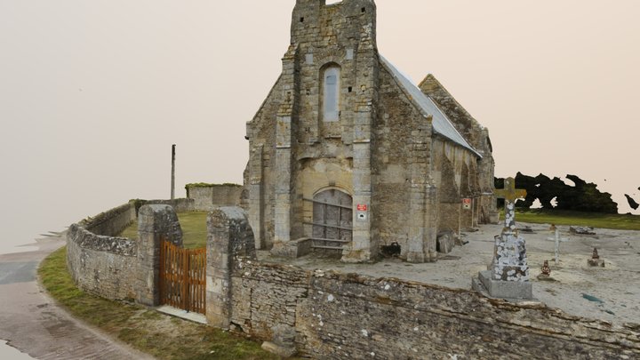 Eglise Saint Malo de Létanville, Grandcamp-Maisy 3D Model