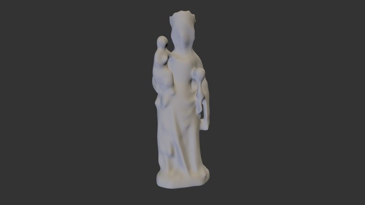 Virgin and Child - Smooth 3D Model