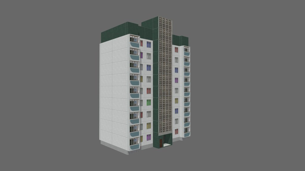 Cherkasy 9-floors appartments