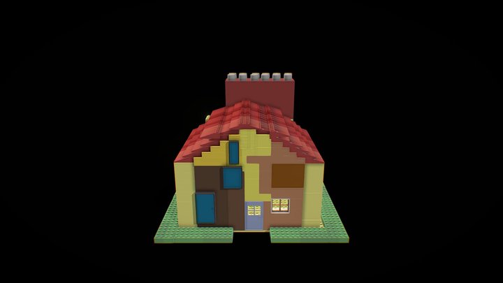 LEGO HOUSE :)) 3D Model