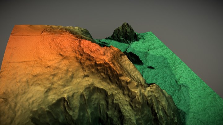 Bosigran Castle, Cornwall (UK) – Modèle 3D gratuit STL