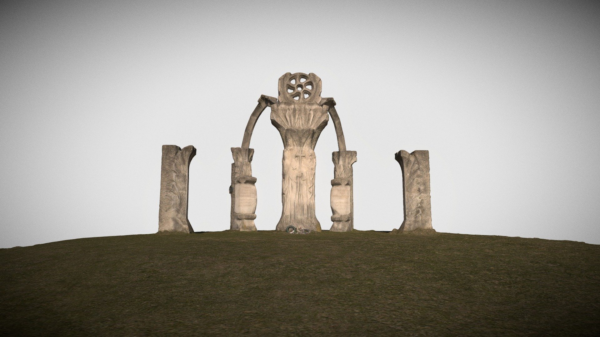 Pusztamarót történeti emlékhely — Sketchfab embed 3D viewer