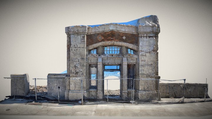 Mirro Aluminum Plant 2 Entrance — Manitowoc, WI 3D Model