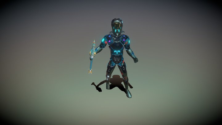 Alien Hunter 3D Model