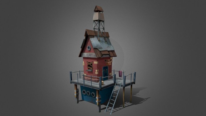 Hermits_House 3D Model