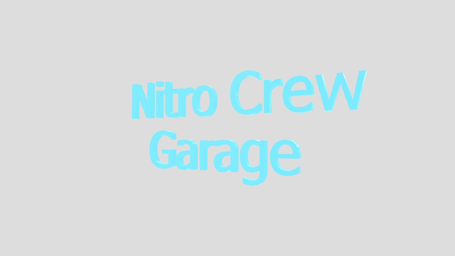Nitro Crew Sign (emissive)