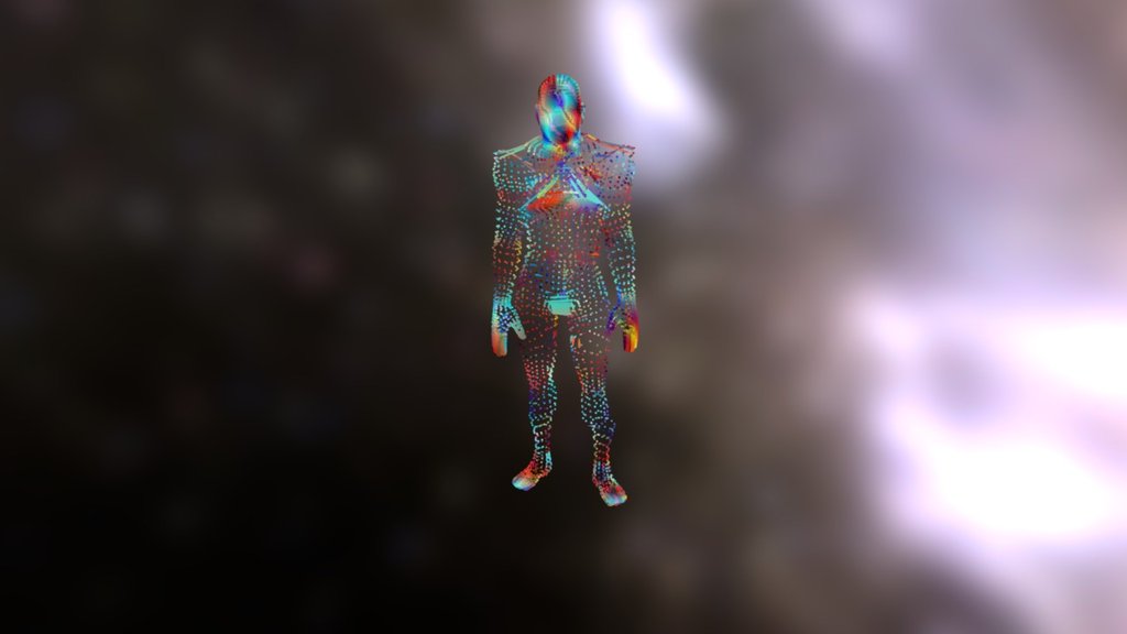 Gangnam with spheres — Sketchfab embed 3D viewer