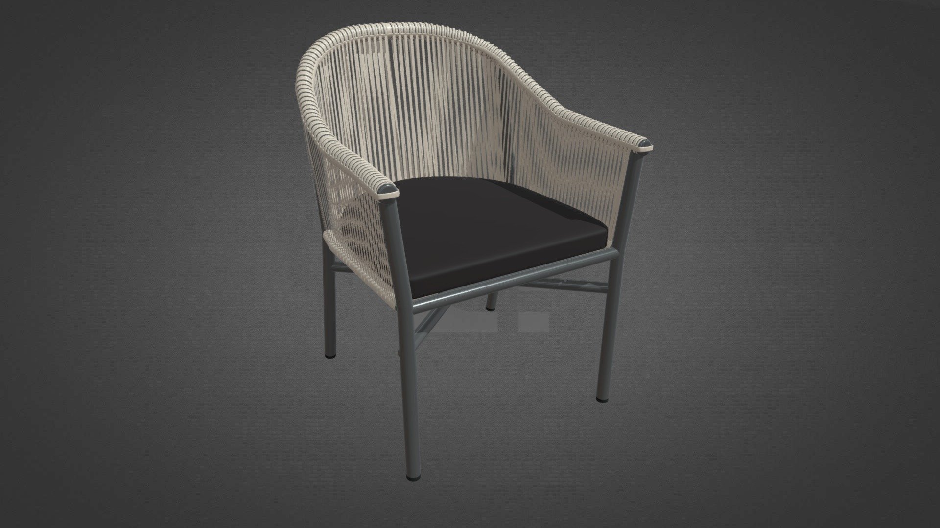 Grace Garden Arm chair — Sketchfab embed 3D viewer