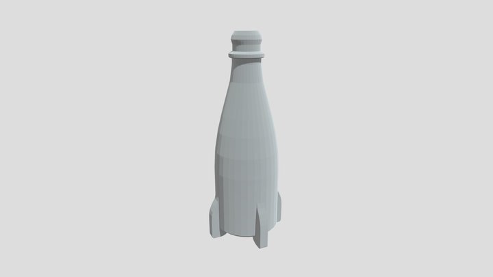 NUKA COLA Bottle 3D Model