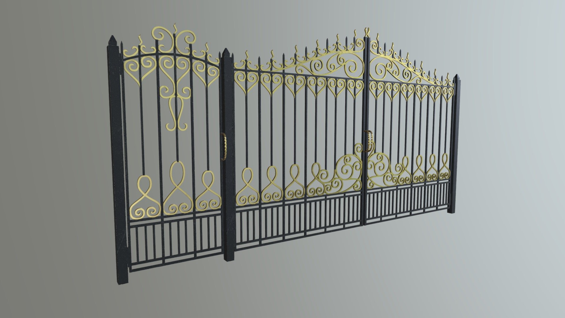 Metal-gate 3D Models Sketchfab, 50% OFF | www.elevate.in