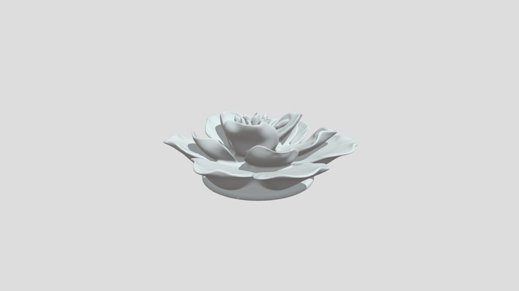 Flowers Wall Decor On Ceramic