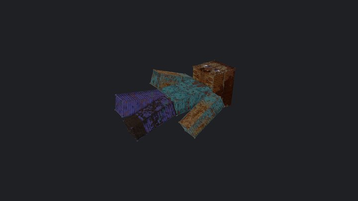 Steve_ container 3D Model