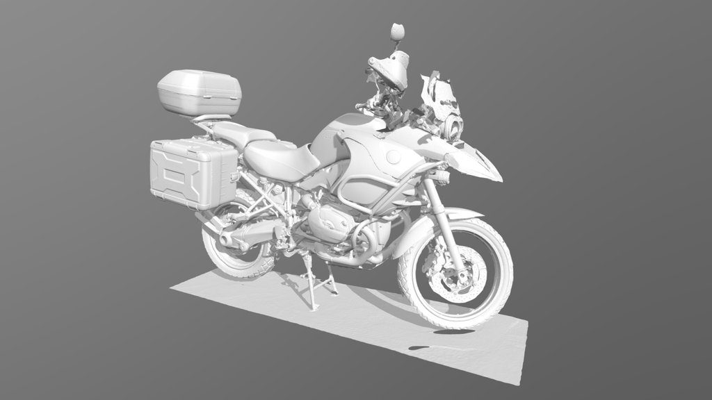 BMW Motorcycle - Einscan Rigil IR Mode