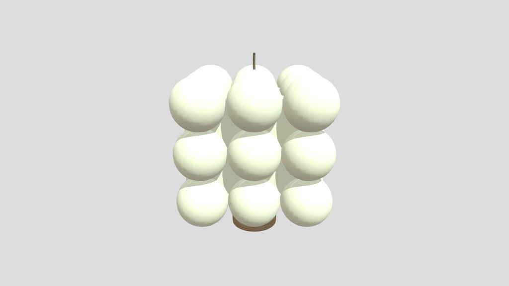 Rubicks Spheres Candle Display