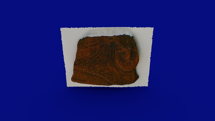 人面付土器（我孫子市下ヶ戸貝塚）観察記録3Dモデル – Free 3D Model STL