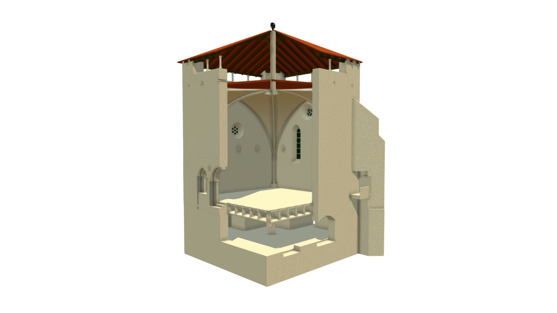 2A5 s.XVIII Monestir Pedralbes — Sketchfab embed 3D viewer