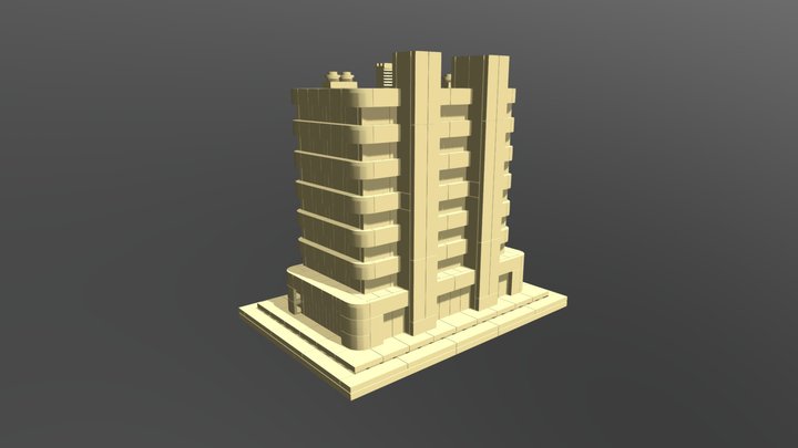 Dougies Building in Lego® 3D Model