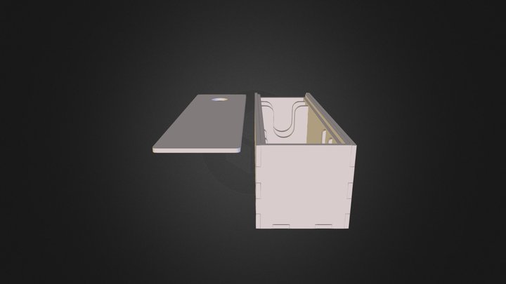 Wine Gift Box 3D Model
