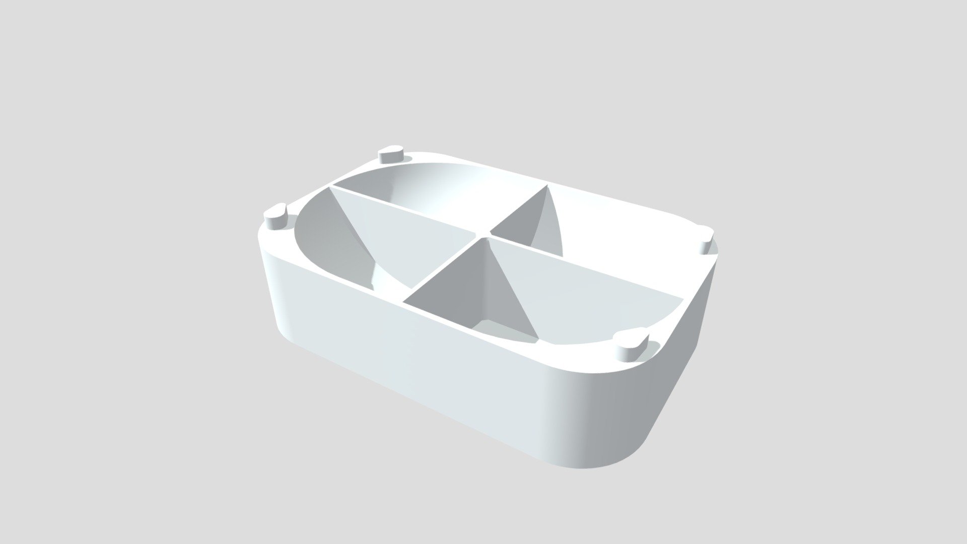 Stackable Component Bin (Quadruple) - 3D model by PrestigiousMage ...