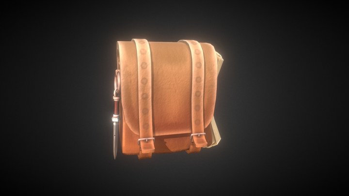 Adventure Satchel 3D Model