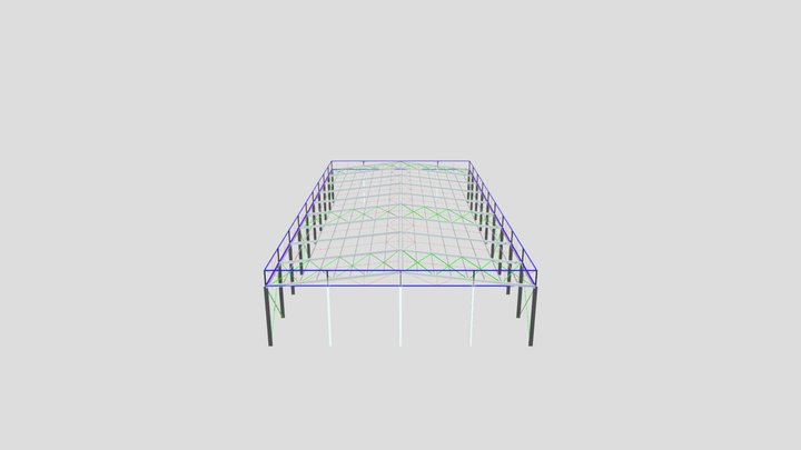 STR AQUA TYPE - ELAGROUB SUD DAKHLA 3D Model